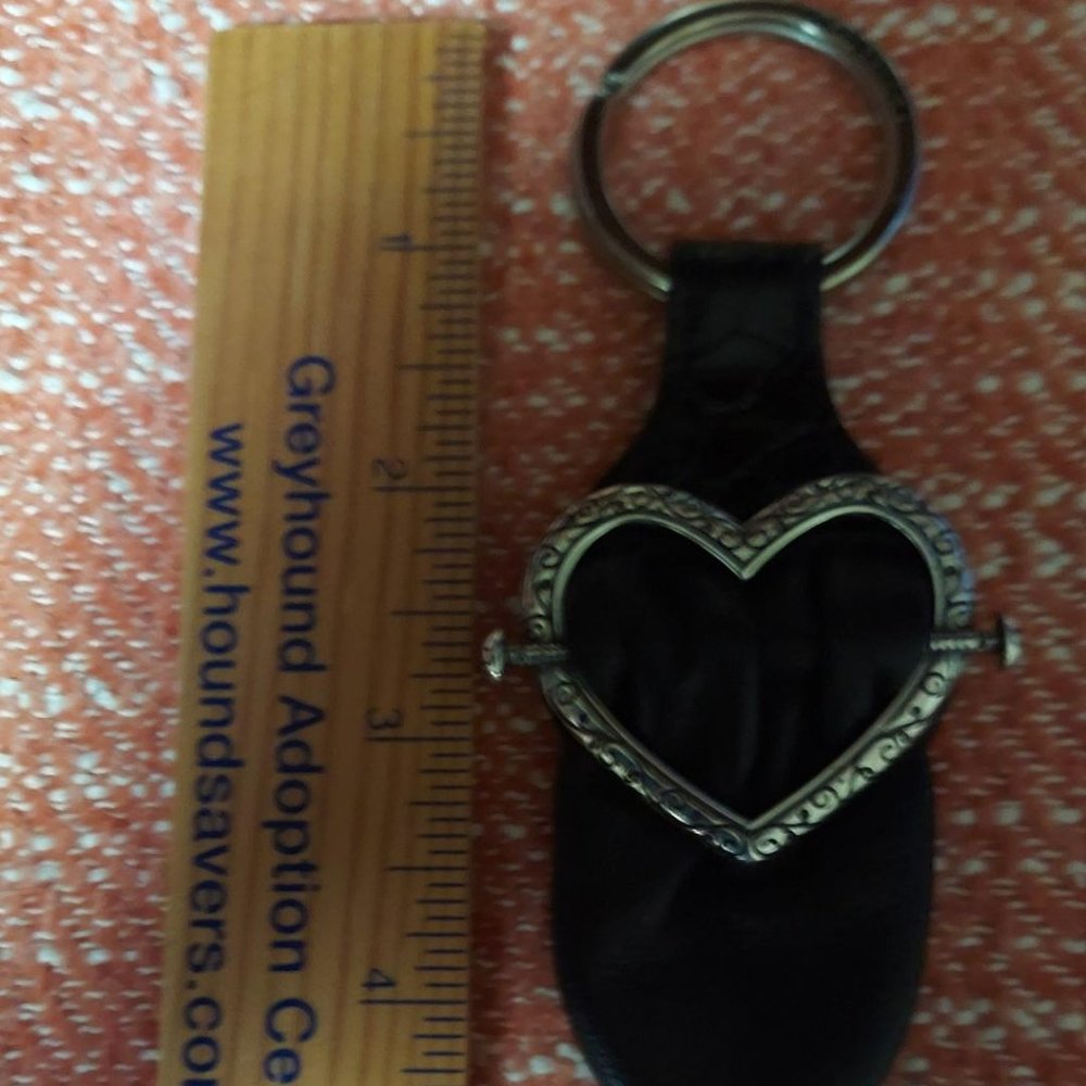 NWOT. Never used. Brighton Leather Key Fob